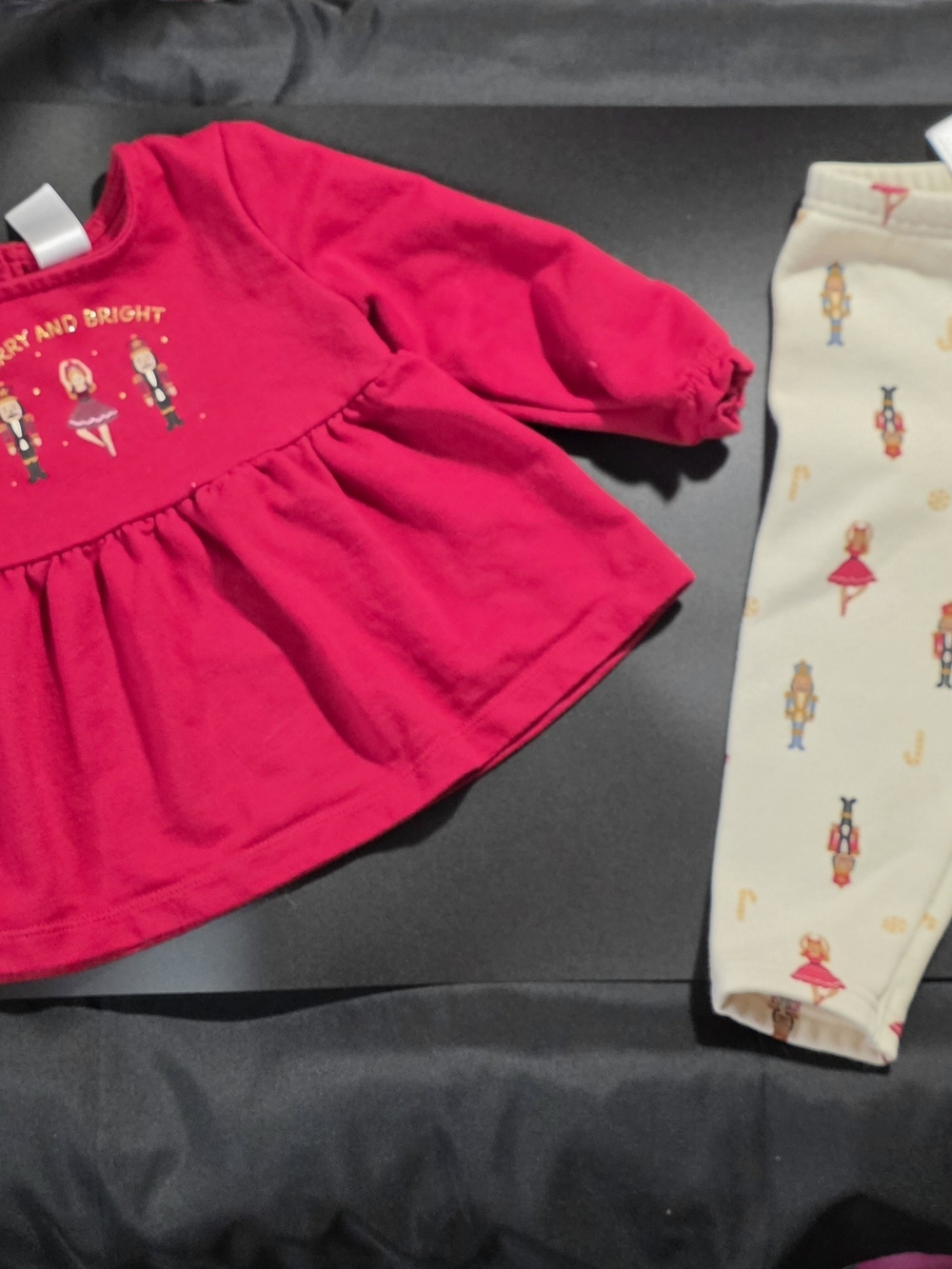Carterβs Baby Girls 18M Christmas Nutcracker Outfit β 2-Piece Set
